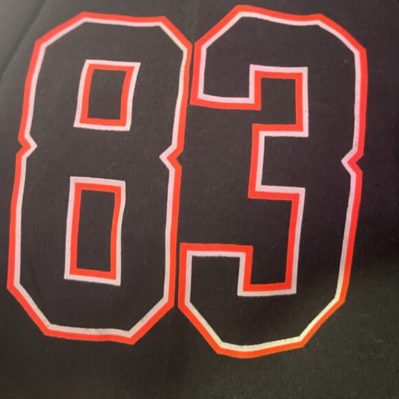 Scarface Tony Montana Miami on Back Graphic V-Neck T-Shirt Black Tee Size Large - Picture 5 of 5